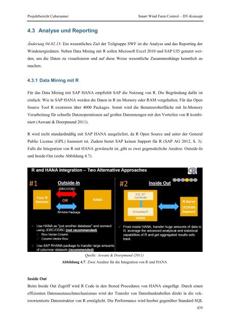 Projektgruppe Business Intelligence Applications and Evaluation ...