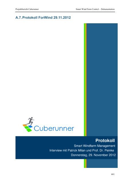 Projektgruppe Business Intelligence Applications and Evaluation ...