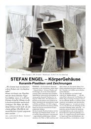 STEFAN ENGEL – KörperGehäuse. Keramik ... - 1002andmore.de