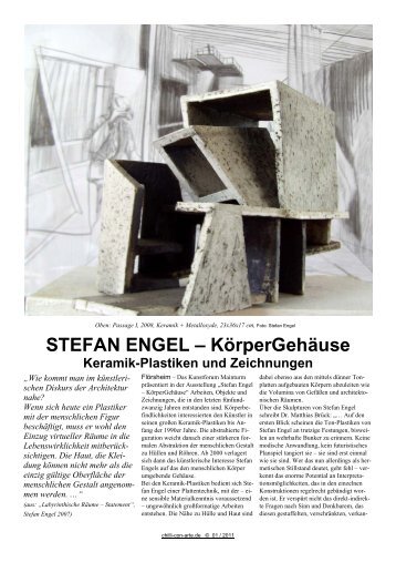 STEFAN ENGEL – KörperGehäuse. Keramik ... - 1002andmore.de
