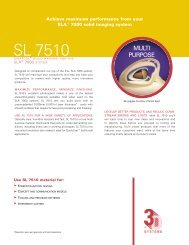SL 7510 - 3D Systems