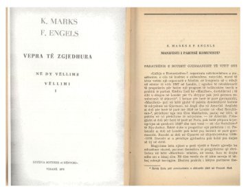 K. MARKS F. ENGELS