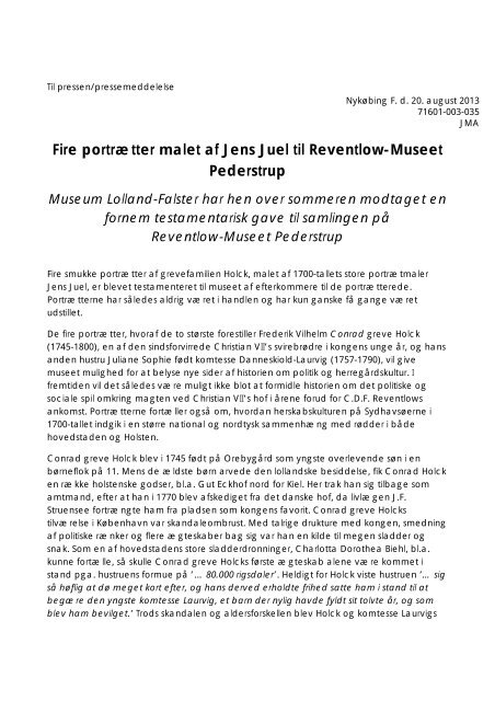 Pressetekst