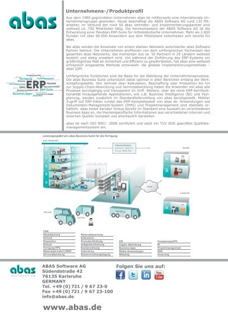 Schmalz-Gruppe - ABAS Software AG