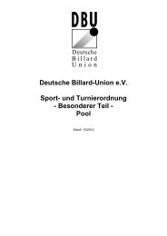 STO Pool 20_2012 - Deutsche Billard Union