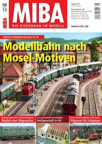 Modellbahn nach Mosel-Motiven - Verlagsgruppe Bahn