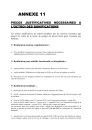 Liste des pièces justificatives à fournir - Académie de Nancy-Metz