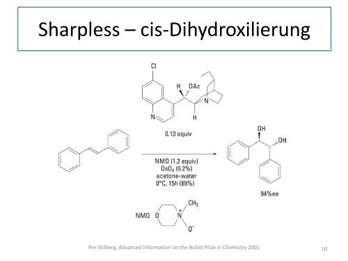 Nobelpreis Chemie 2001