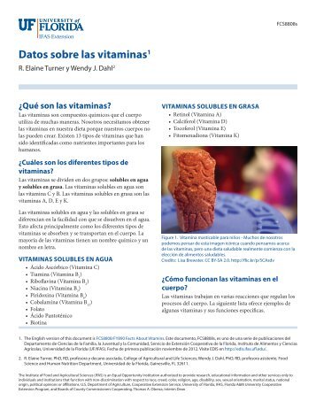 Datos sobre las vitaminas1 - EDIS