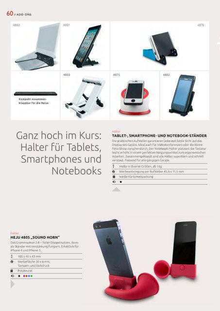 Give-aways for DiGital lifestyle - 4U Werbeartikel