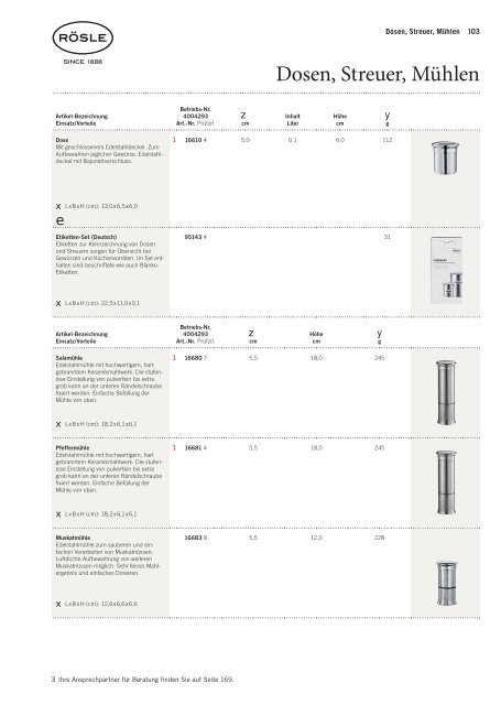 Katalog 2013 - Rösle