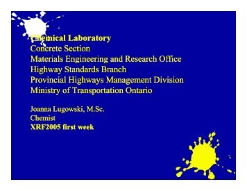 Joanna Lugowski, Ministry of Transportation Ontario - Instruct Uwo