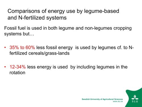 Legumes - INTA