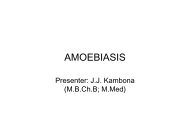 AMOEBIASIS- J.J. Kambona [Compatibility Mode]