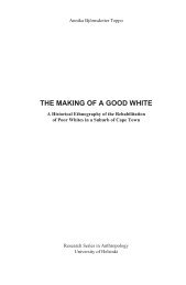 The Making of a Good White - E-thesis - Helsinki.fi