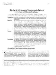 The Surgical Outcome of Strabismus in Patients with General ...