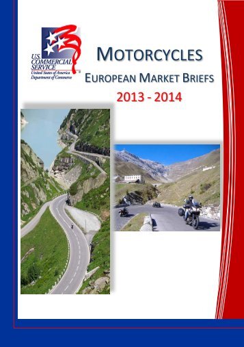 “Motorcycles: European Market Briefs 2013-2014”. - Export.gov