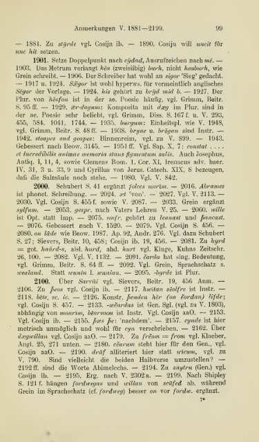 Die ältere Genesis. [The text of the Junius Manuscript of Caedmon's ...