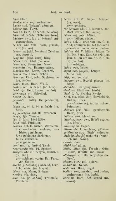 Die ältere Genesis. [The text of the Junius Manuscript of Caedmon's ...