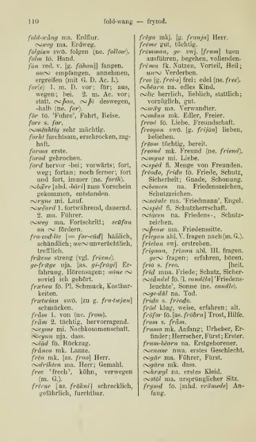 Die ältere Genesis. [The text of the Junius Manuscript of Caedmon's ...