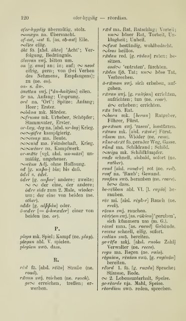 Die ältere Genesis. [The text of the Junius Manuscript of Caedmon's ...