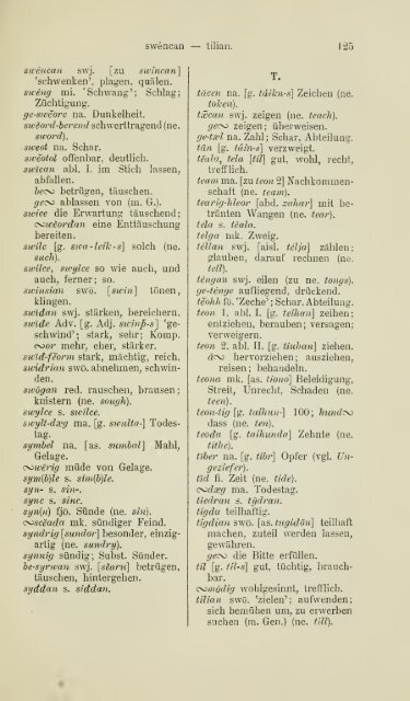 Die ältere Genesis. [The text of the Junius Manuscript of Caedmon's ...