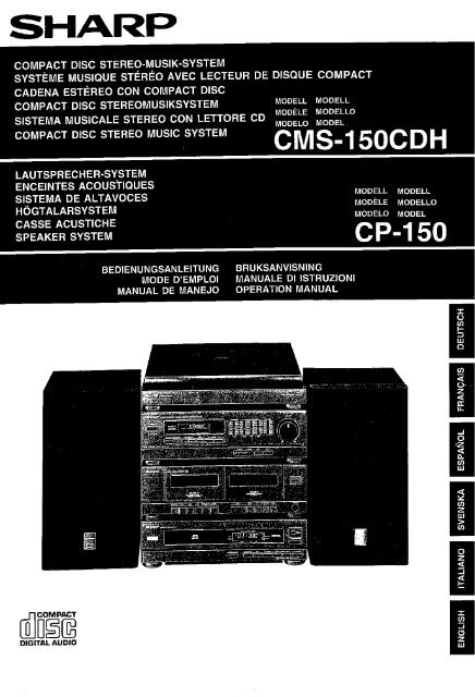 CMS/CP-150/CDH Operation-Manual DE