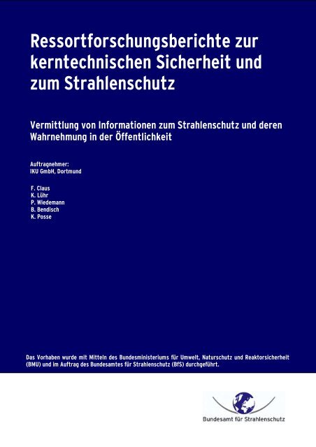 3611S70005 - DORIS - Bundesamt für Strahlenschutz