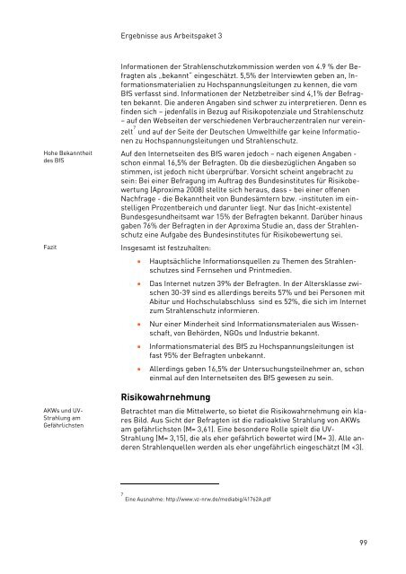 3611S70005 - DORIS - Bundesamt für Strahlenschutz