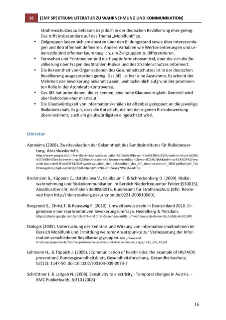 3611S70005 - DORIS - Bundesamt für Strahlenschutz