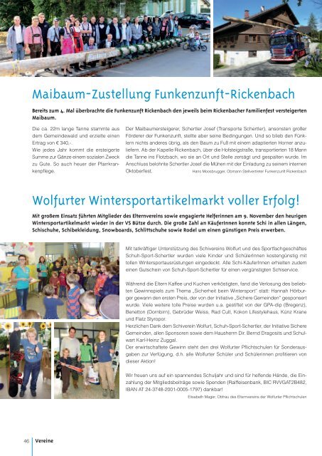 WINTER 2013 - Marktgemeinde Wolfurt