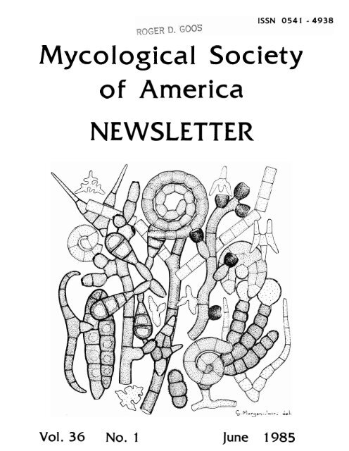 1985 - Mycological Society of America