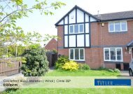 Castleford Rise| Moreton| Wirral| CH46 3SP £550pcm - Vebra