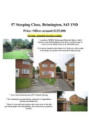 57 Steeping Close, Brimington, S43 1ND Price: Offers ... - Vebra