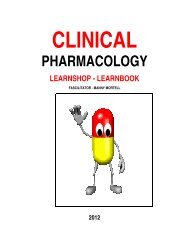 Clinical Pharmacology Learnbook (Manny Mortell) - Intensive Care ...