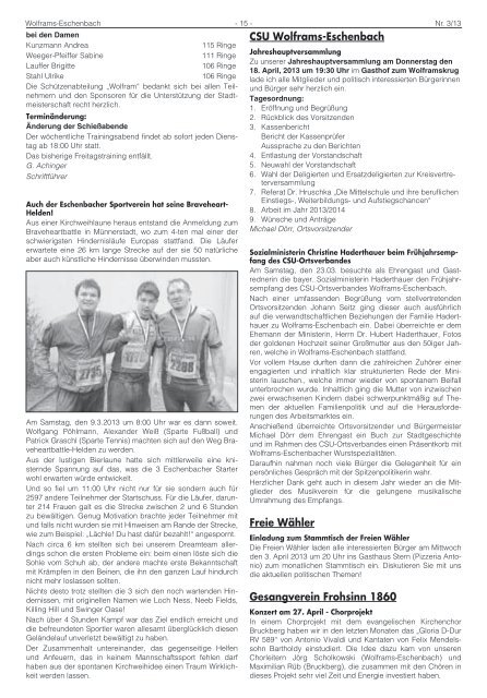 Amtsblatt April 2013 - Stadt Wolframs-Eschenbach