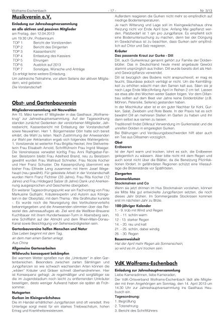 Amtsblatt April 2013 - Stadt Wolframs-Eschenbach