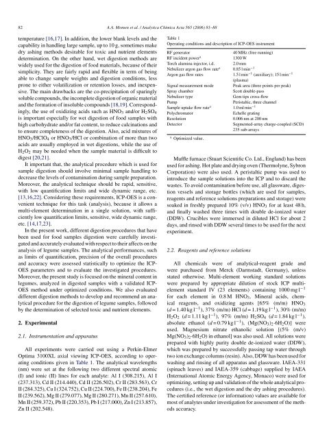 Analytica Chimica Acta 565 (2006) 81–88