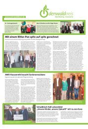 Standortmagazin Ausgabe 18/2013 - Odenwaldkreis