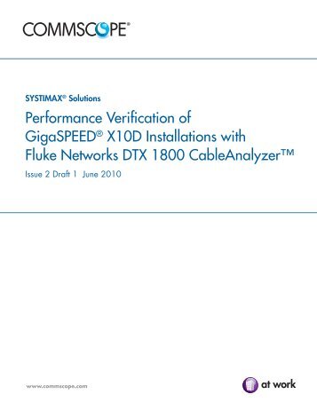 Fluke _ DTX _ 1800 _Guide - CommScope