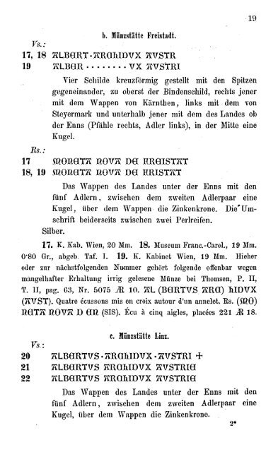 Erzherzogthums Oesterreich ob der Enns