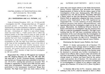 Part No.II - Supreme Court of India