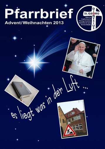 Pfarrbrief Advent_Weihnachten 2013 - kfd Havixbeck