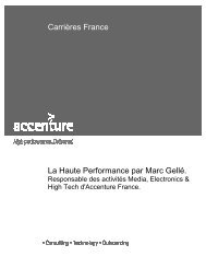 Accenture Carrières France - Marc Gellé