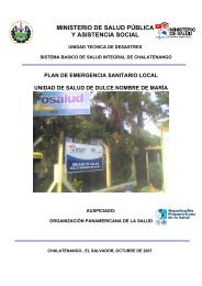 ministerio de salud pública y asistencia social - CIDBIMENA