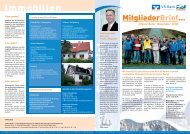 MitgliederBrief - VR-Bank Bad Salzungen Schmalkalden eG