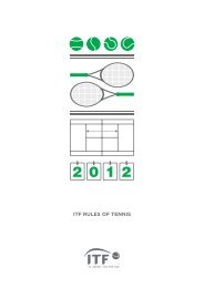 2012 Rules of Tennis - ITF