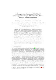 A Comparative Analysis of RANSAC Techniques Leading to ...