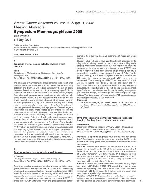 Ultrasound-guided axillary node core biopsy - Breast Cancer ...