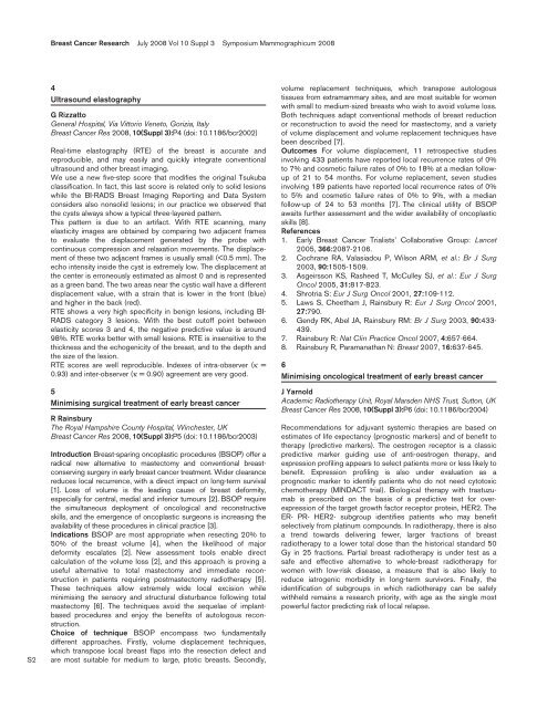 Ultrasound-guided axillary node core biopsy - Breast Cancer ...